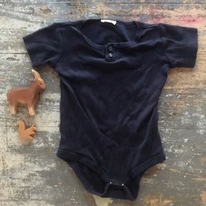 Navy Jamie Kay 1yr bodysuit cotton model